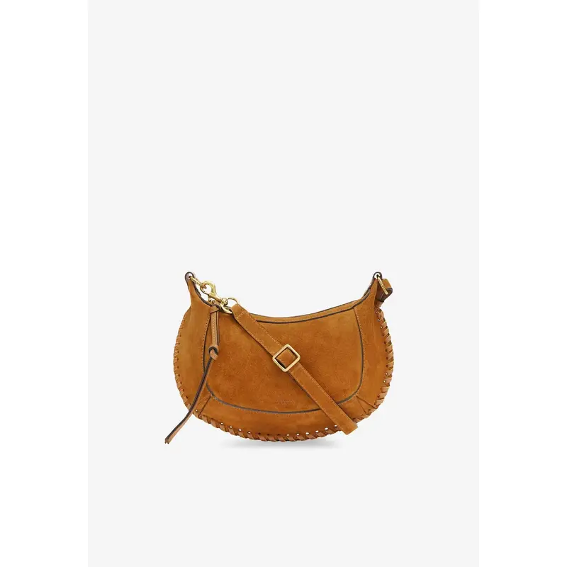 Oskan Moon Suede Shoulder Bag