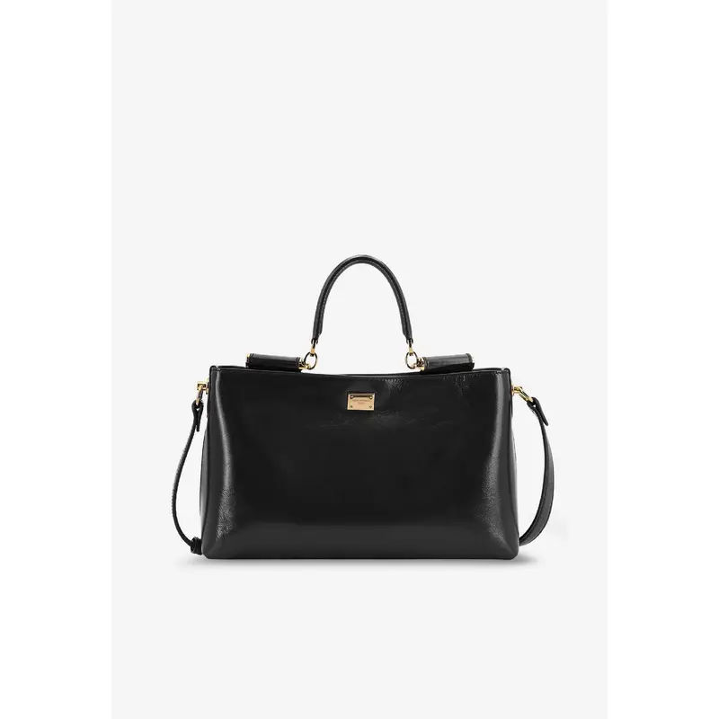 Vittoria Calfskin Top Handle Bag