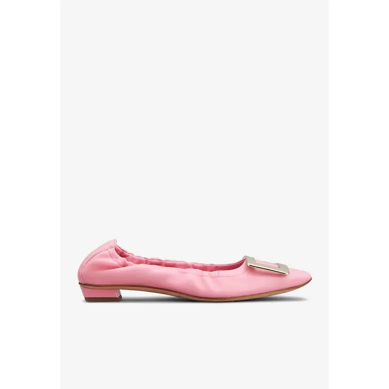 Belle Vivier Leather Ballet Flats