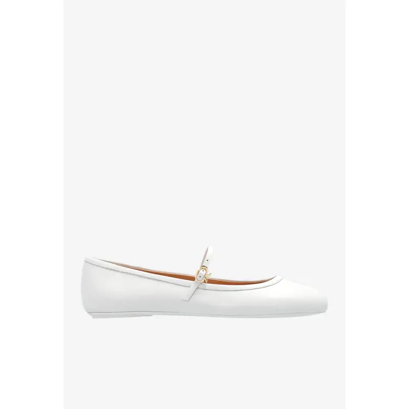Carla Leather Ballet Flats