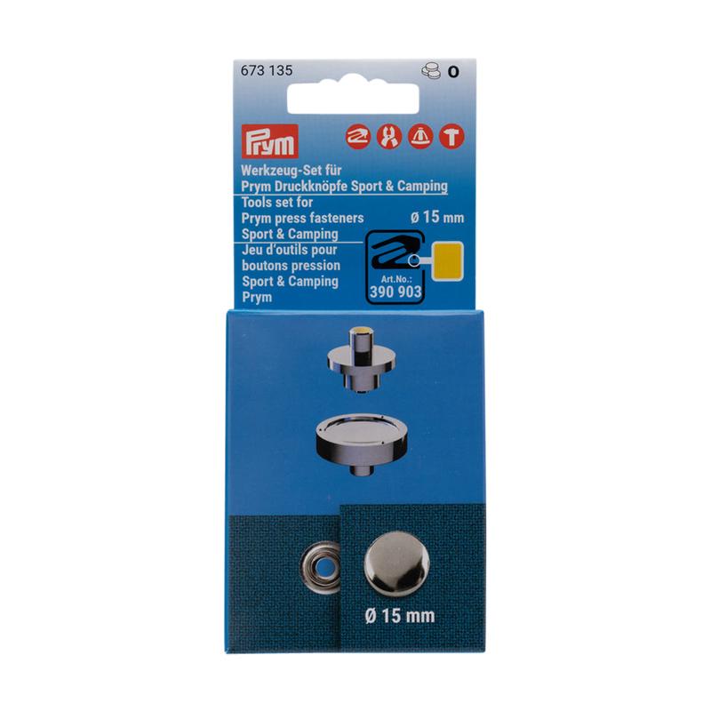 Prym VARIO Creative Tool Set for Sport Press Fasteners -15mm