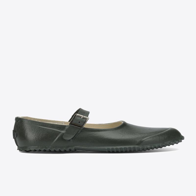 803 Mary-Jane Rubber Ballet Flats