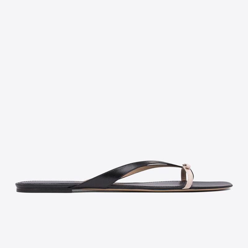 Abibi Mini Bow Flip Flops